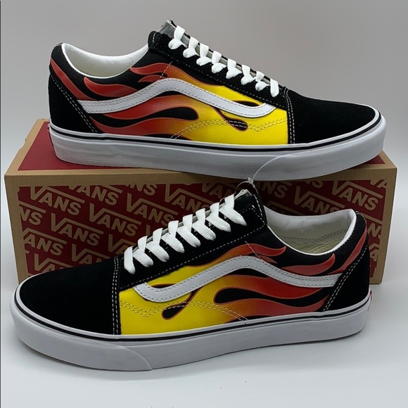 Vans Other - VANS OLD SKOOL FLAME Black/Black true White Men’s